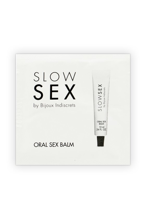 BIJOUX - SLOW SEX BALM FOR ORAL SEX SINGLE DOSE