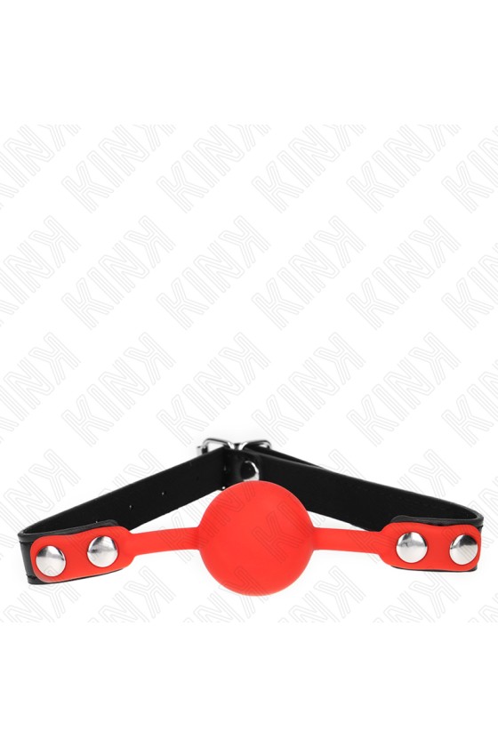 KINK - BOULE SILICONE ROUGE 4 CM BAG 60 x 2 CM