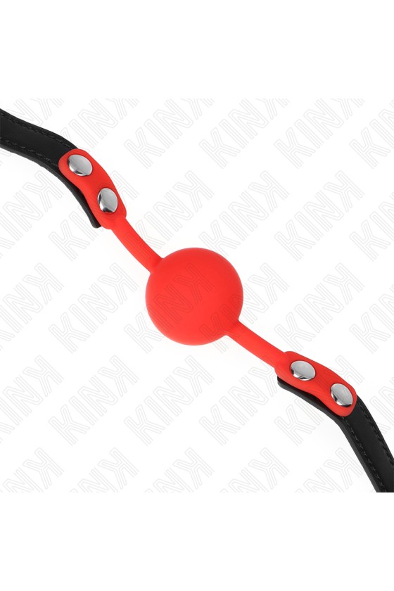 KINK - BOULE SILICONE ROUGE 4 CM BAG 60 x 2 CM