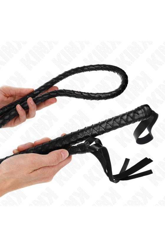 KINK - LONG BLACK SNAKE WHIP 210 CM