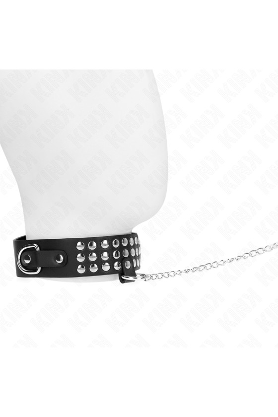 KINK - NECKLACE WITH STRAP 65 CM WITH SHINY ADJUSTABLE 37-42 CM X 5.3 CM