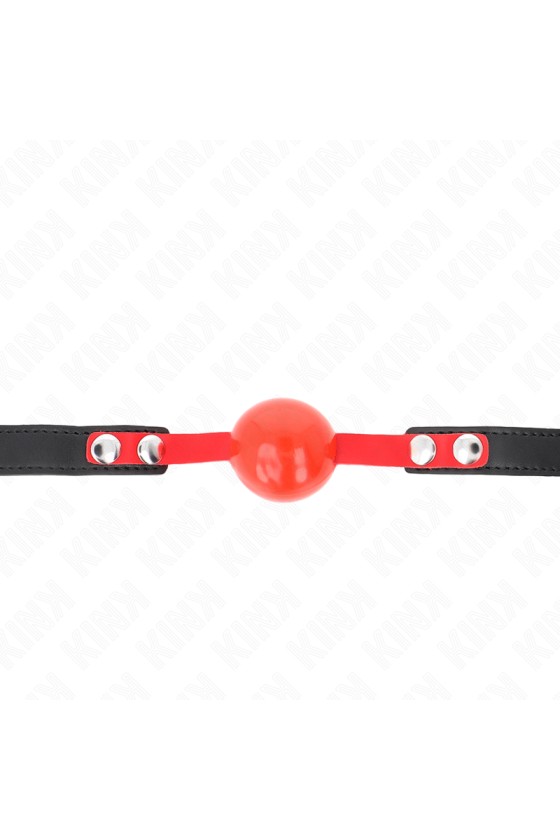 KINK - SOFT TPE BALL 4 CM GAG MODEL 4 60 x 2 CM ADJUSTABLE 37-52 CM