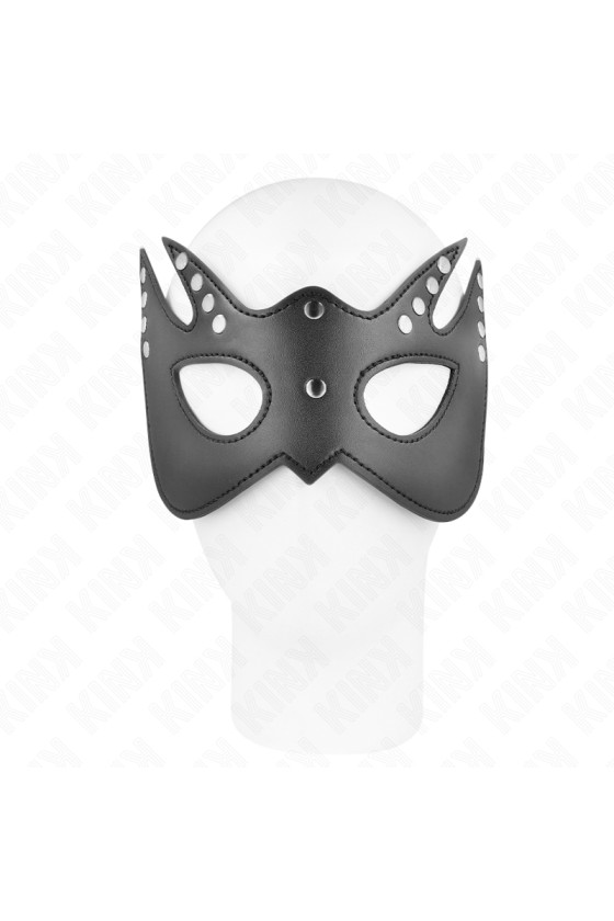 KINK - MASCHERA PIPISTRELLO CON RIVETTI 23 x 15 CM