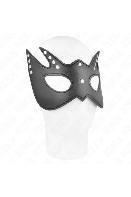 KINK - MASCHERA PIPISTRELLO CON RIVETTI 23 x 15 CM