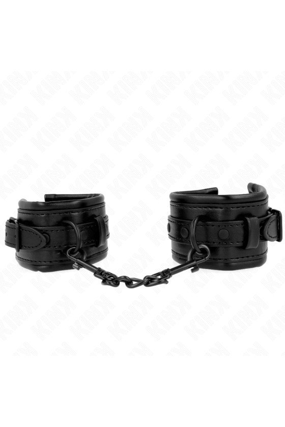 KINK - WRIST RESTRAINTS BLACK ADJUSTABLE 20-30 CM X 6 CM