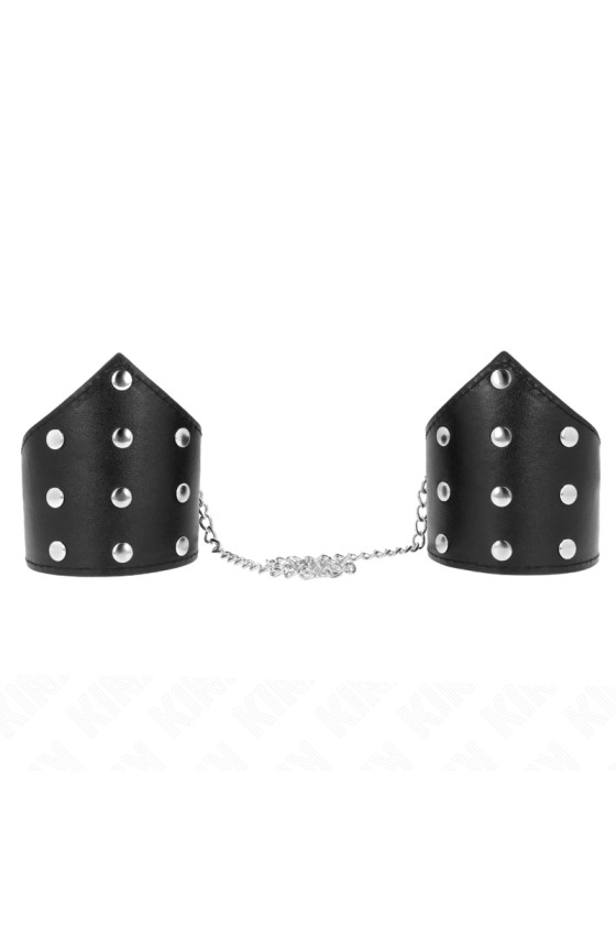 KINK - PULSEIRAS ESTILO PONTO PRETO COM CORRENTE AJUSTÁVEL ??17-23 CM X 8,5 CM