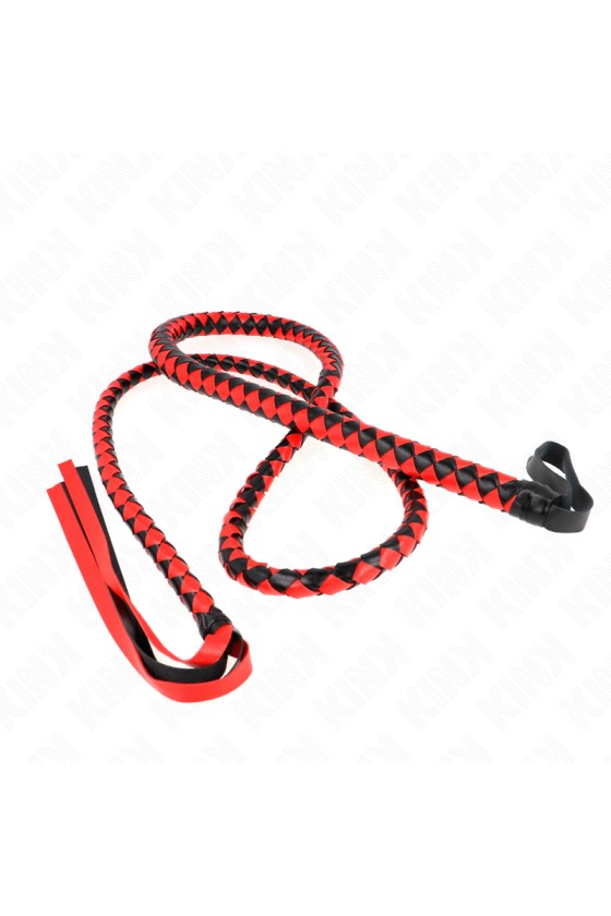 KINK - FOUET LONG SERPENT ROUGE 210 CM