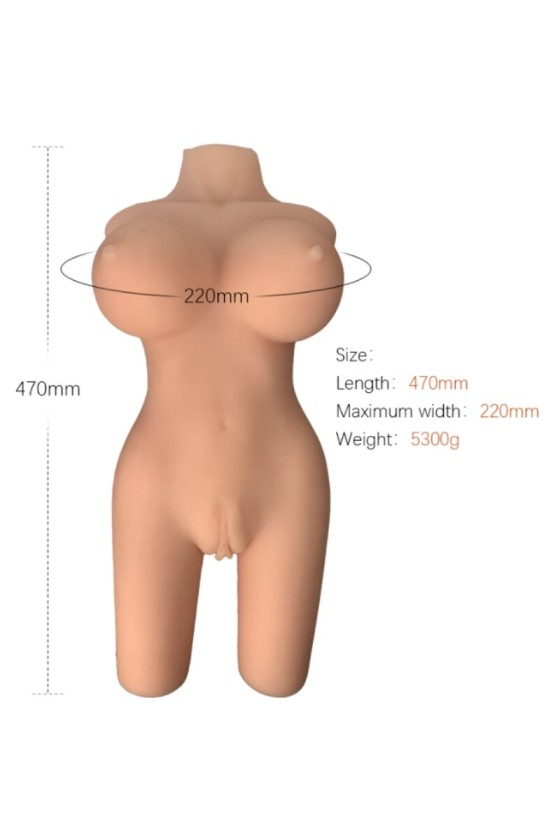 ARMONY - REALISTIC FEMALE TORSO MODEL 6