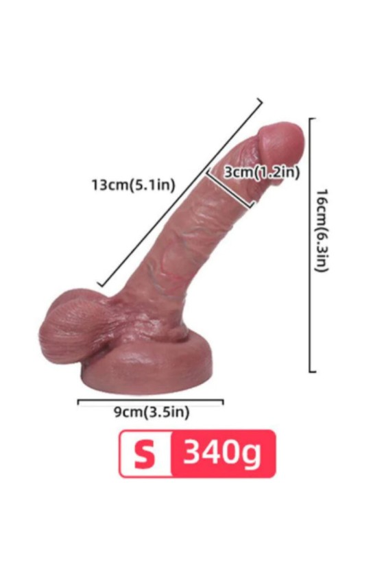 ARMONY-DILDOREALISTADESILICONALÍQUIDA13CM