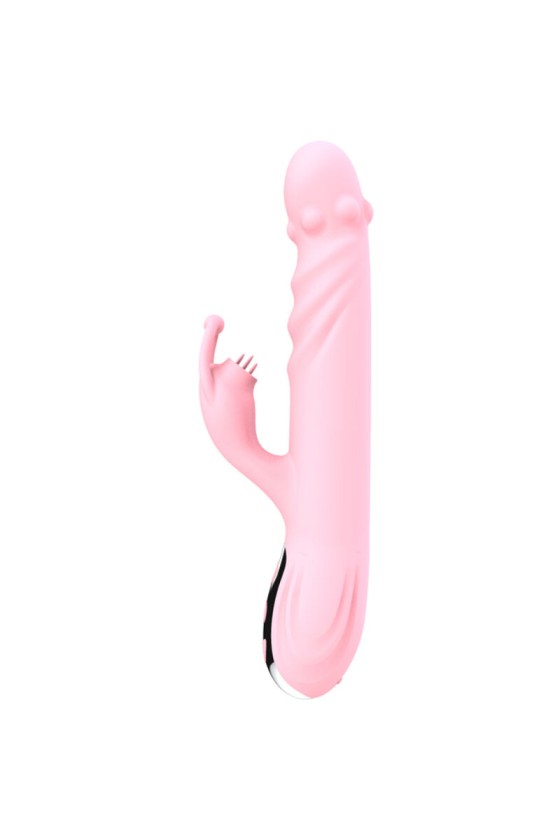 ARMONY - FULLY TONGUE VIBRATOR WITH STIMULATING TONGUE PINK HEAT EFFECT