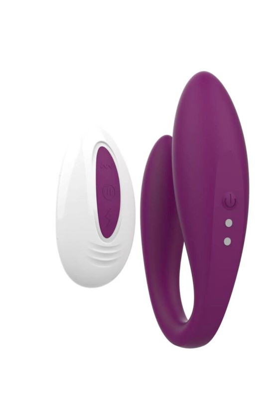 ARMONY - VIBRADOR KITTY PARA CASAIS VIOLETA CONTROLE REMOTO