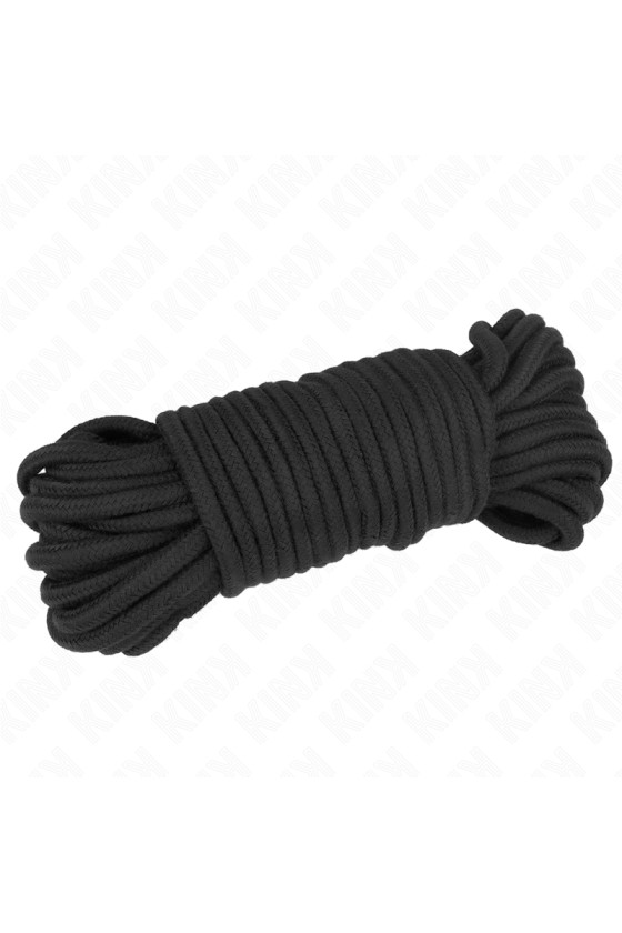 KINK - COTTON ROPE 20 METER BLACK