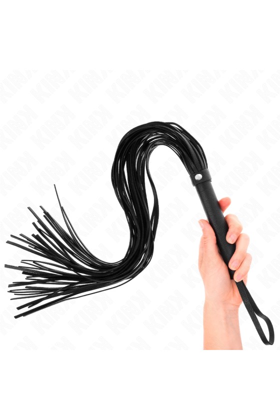 KINK - SCHWARZE WEICH-PVC-PEITSCHE 70 CM