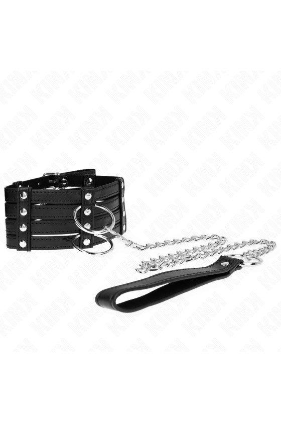 KINK - COLLIER AVEC CEINTURE 65 CM SUB STYLE AJUSTABLE 35-51 CM X 7 CM