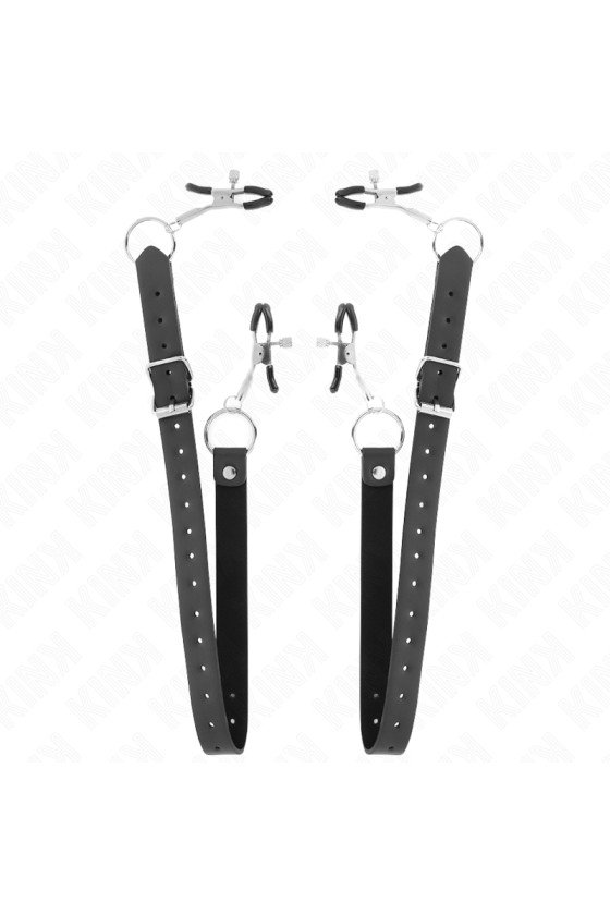 KINK - 4 CLIT CLAMPS ADJUSTABLE 34-48 CM