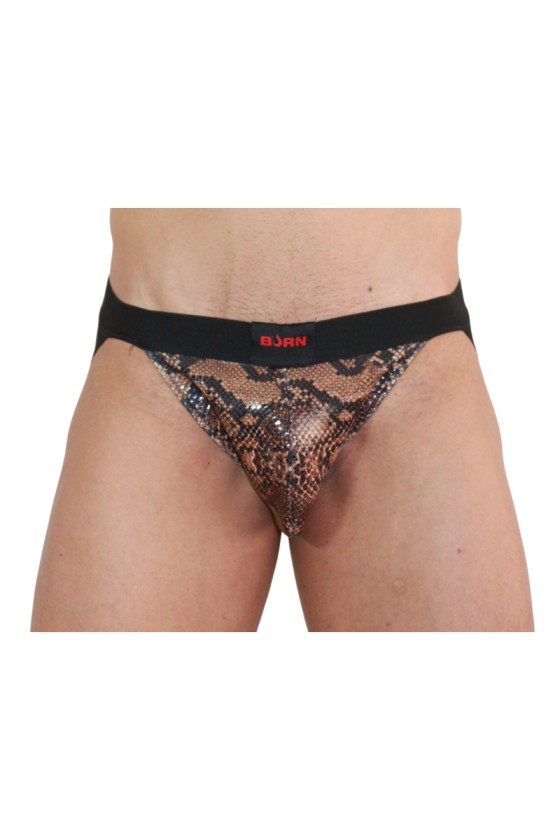 BURN - 002 JOCK SNAKE BLACK S