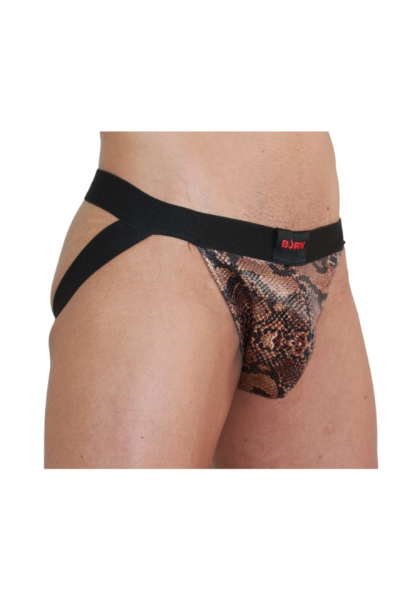 BURN - 002 JOCK SERPIENTE NEGRO S