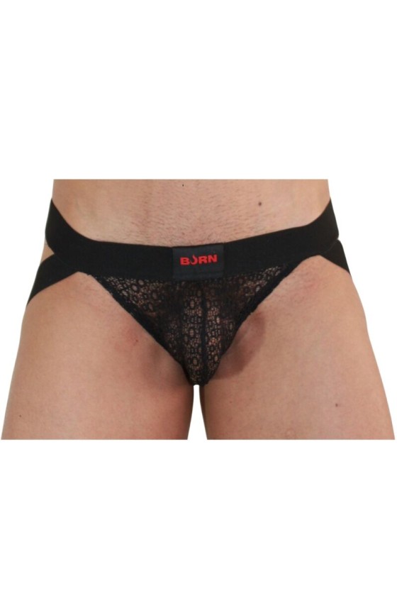 BURN - 005 JOCK LINGERIE PRETO S