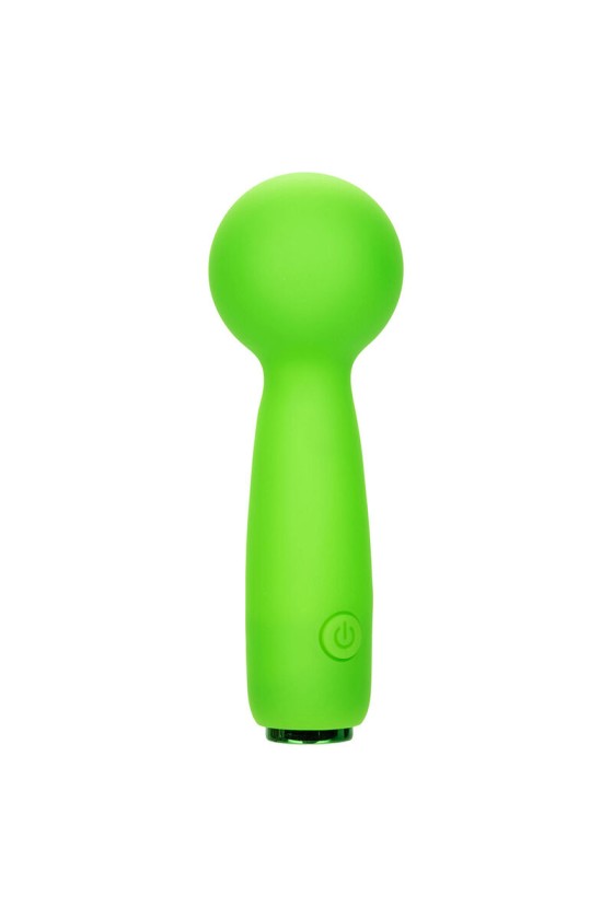 CALEXOTICS - NEON VIBES THE BUBBLY VIBE MINI MASSAGER 10 VIBRATIONS GREEN