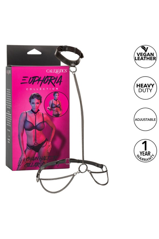 CALEXOTICS - COLLAR CON CORREA DE CADENA EUPHORIA