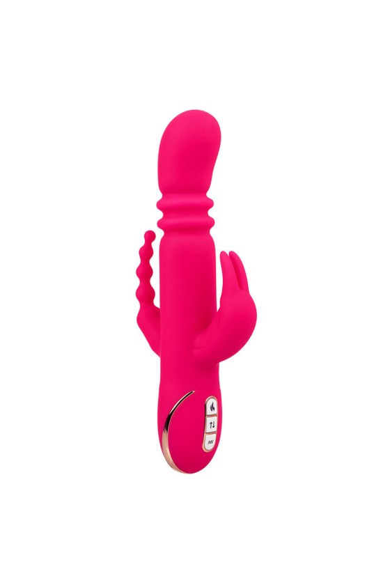 CALEXOTICS - JACK FANTASY TRIPLE HEATED VIBRATOR RABBIT PINK