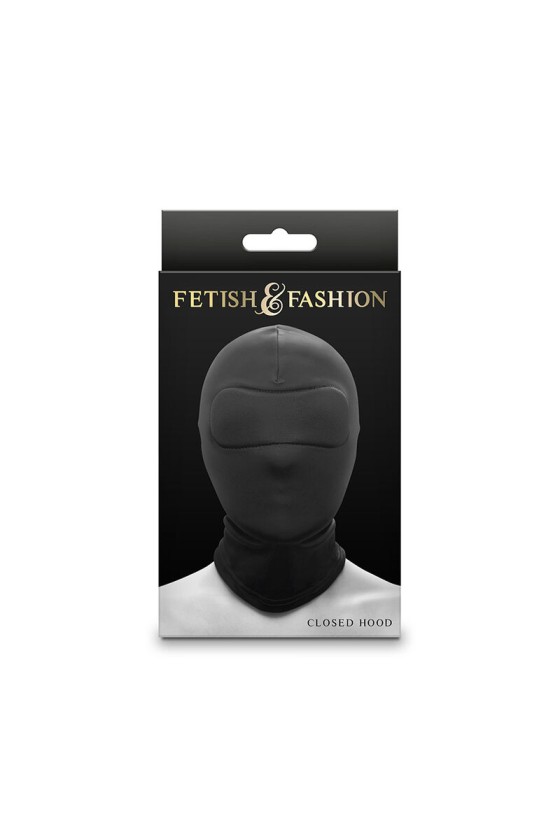 NS NOVELTIES - FETISH  FASHION GESCHLOSSENE MASKE NYLON SCHWARZ