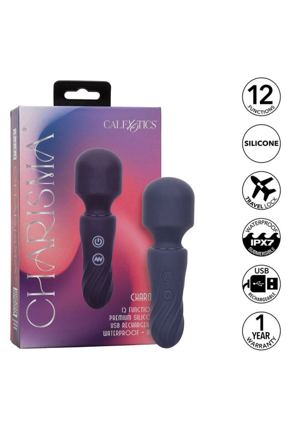 CALEXOTICS - CHARISMA CHARM MASSAGGIATORE 12 FUNZIONI VIOLA