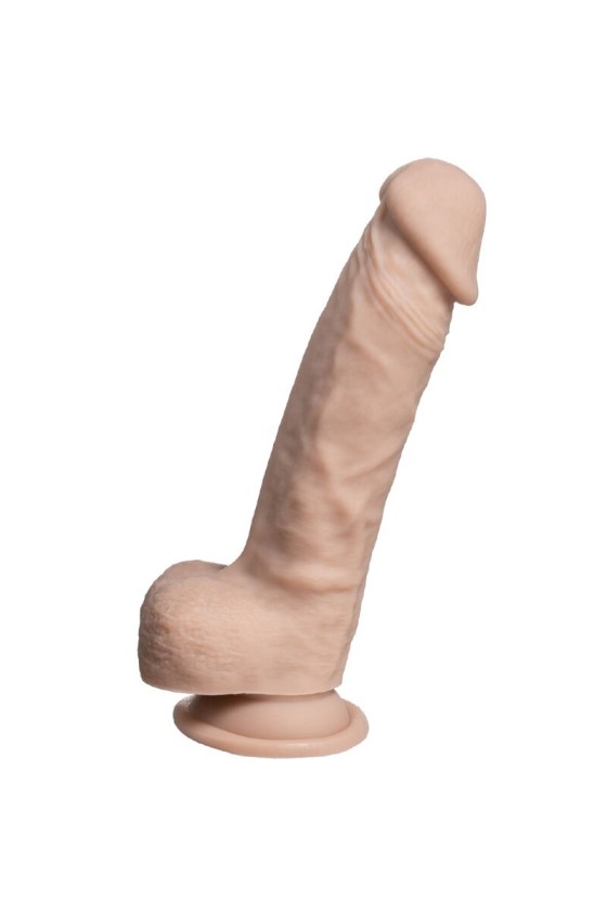 SILEXD - MODELO 1 PENE REALISTA PIEL REAL TERMO REACTIVO 17,8 CM CARNE