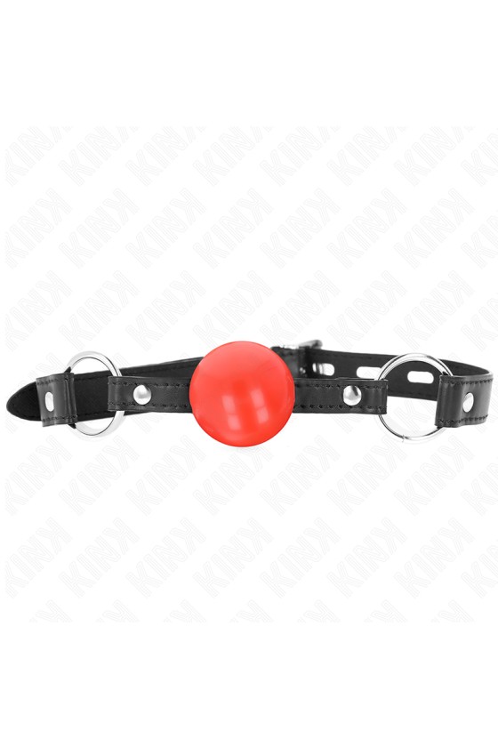 KINK - RED TPE BALL 4 CM GAG 60 x 2 CM