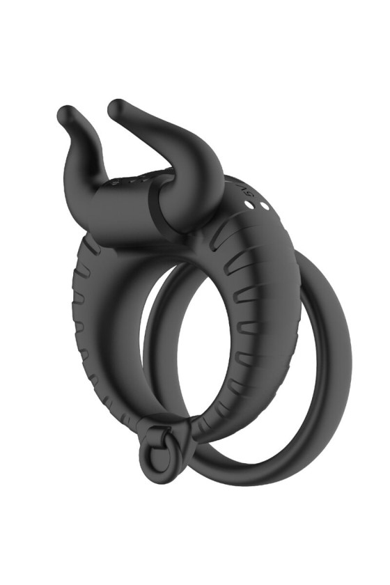 ARMONY - BULL'S PASION RING VIBRATOR 10 SPEEDS BLACK