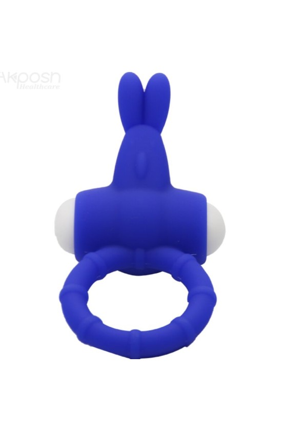 ARMONY - MS BUNNY ANELLO VIBRATORE IN SILICONE BLU