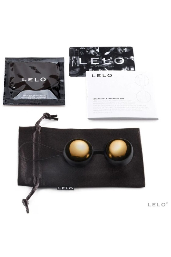 LELO - CUENTAS LUNA ORO 20 QUILATES