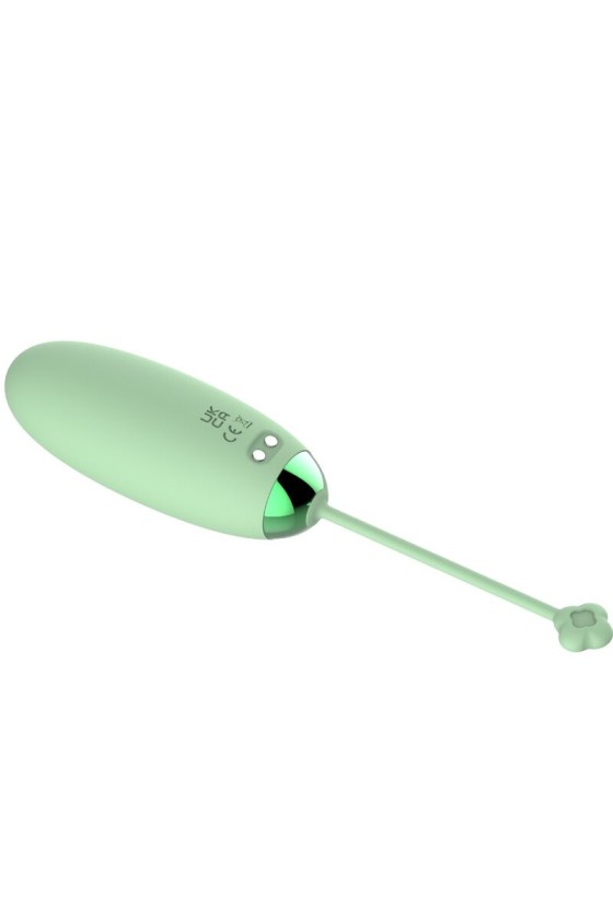 ARMONY - KITTY FUN EGG VIBRATEUR TÉLÉCOMMANDE 10 VIBRATIONS VERT