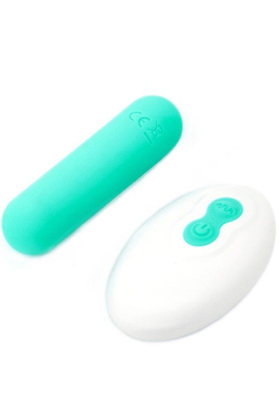 ARMONY - SPLASH JOLINE VIBRATEUR BULLET TÉLÉCOMMANDE EN SILICONE 10 VIBRATIONS 65 X 15 CM VERT