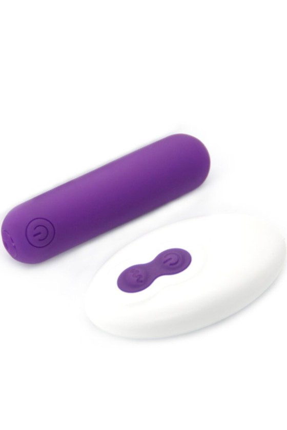 ARMONY - SPLASH JOLINE VIBRADOR BALA SILICONE CONTROLE REMOTO 10 VIBRAÇÕES 65 X 15 CM ROXO