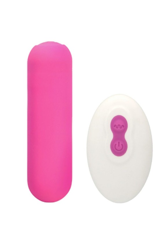 ARMONY - SPLASH JOIE VIBRATEUR BULLET TÉLÉCOMMANDE EN SILICONE 10 VIBRATIONS 75 X 19 CM ROSE