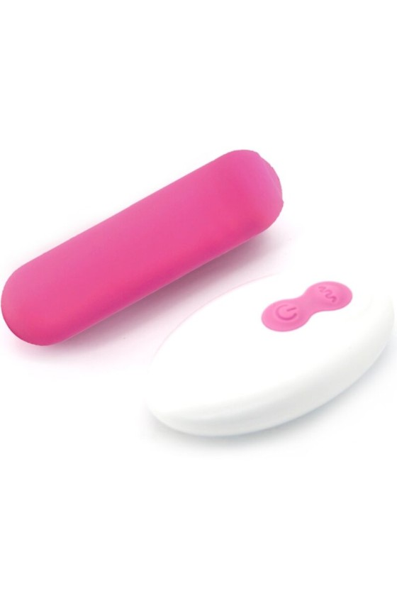 ARMONY - SPLASH JOIE VIBRATEUR BULLET TÉLÉCOMMANDE EN SILICONE 10 VIBRATIONS 75 X 19 CM ROSE