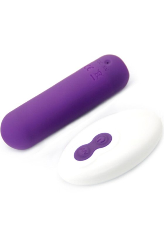 ARMONY - SPLASH JOIE VIBRADOR BULLET SILICONE CONTROLE REMOTO 10 VIBRAÇÕES 75 X 19 CM ROXO