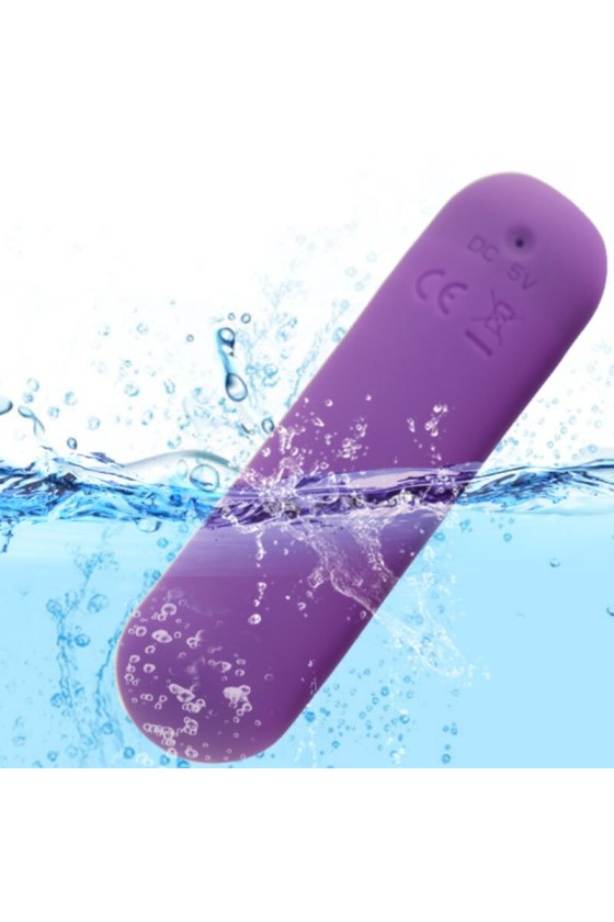 ARMONY - SPLASH JOIE VIBRADOR BULLET SILICONE CONTROLE REMOTO 10 VIBRAÇÕES 75 X 19 CM ROXO