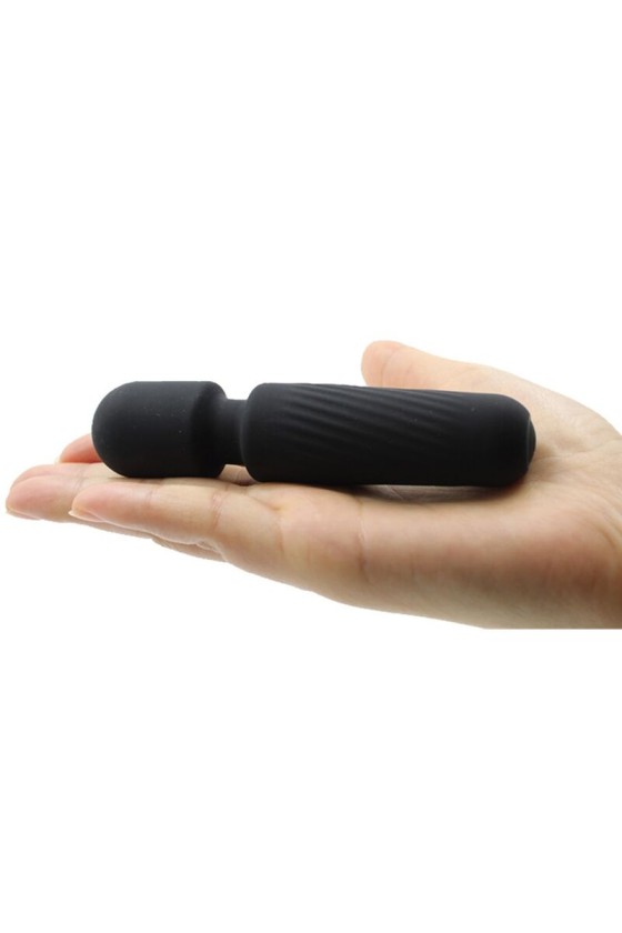 ARMONY - YOUR MAGIC MASSAGER E VIBRADOR RECARREGÁVEL 10 VIBRAÇÕES PRETO