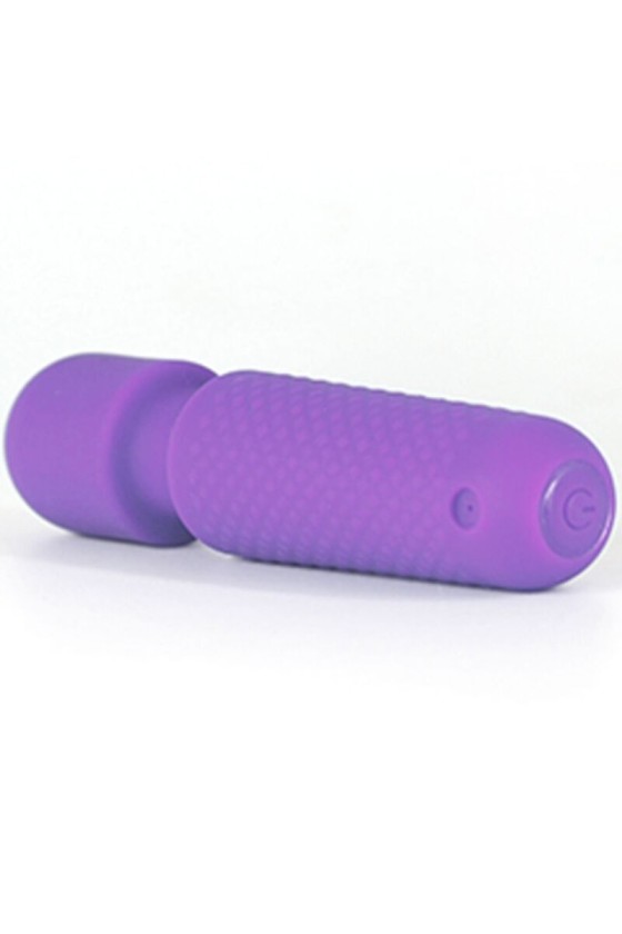 ARMONY - YOUR MAGIC MASSAGER E VIBRADOR RECARREGÁVEL 10 VIBRAÇÕES VARINHA PONTOS ROXO