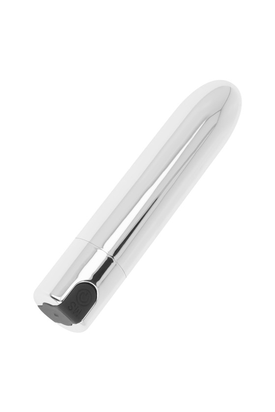 OHMAMA - SILVER VIBRATING BULLET 9.5 CM