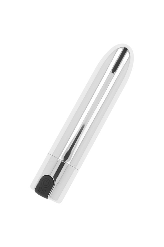 OHMAMA - SILVER VIBRATING BULLET 9.5 CM