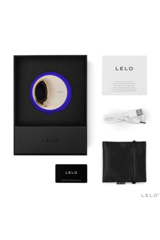 LELO - ORA 3 ESTIMULADOR DE SEXO ORAL AZUL MEIA-NOITE