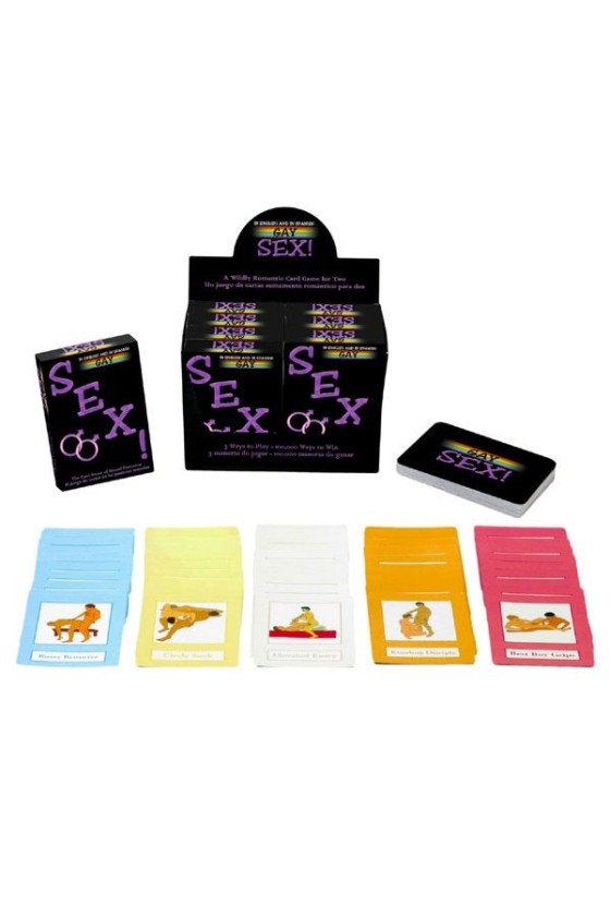 KHEPER GAMES - NAIPES DE SEXO GAY, GAY CARDS GAME ES/EN