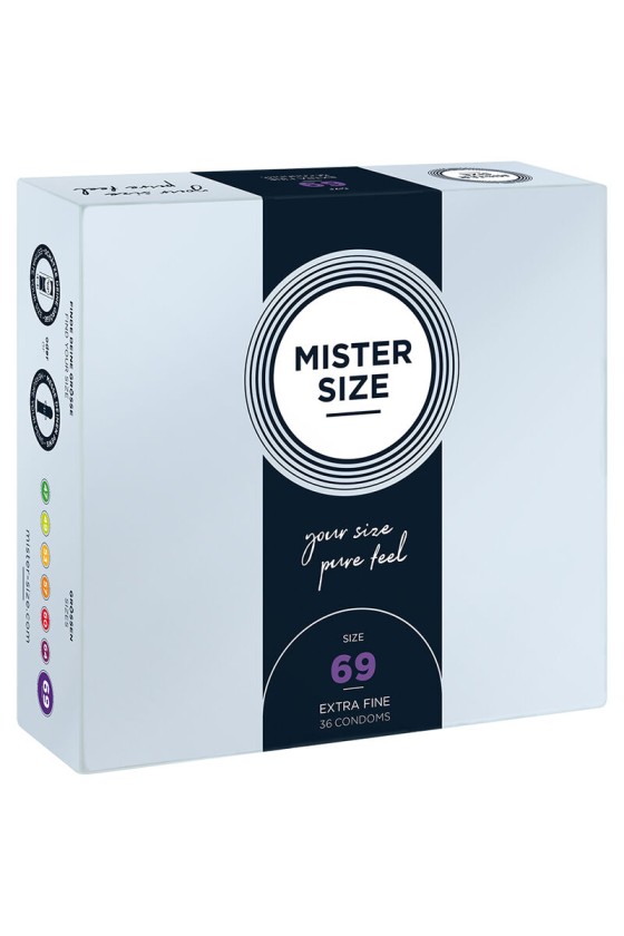 MISTER SIZE - PRESERVATIVOS TALLA XXXL 69 MM (36 UNIDADES)