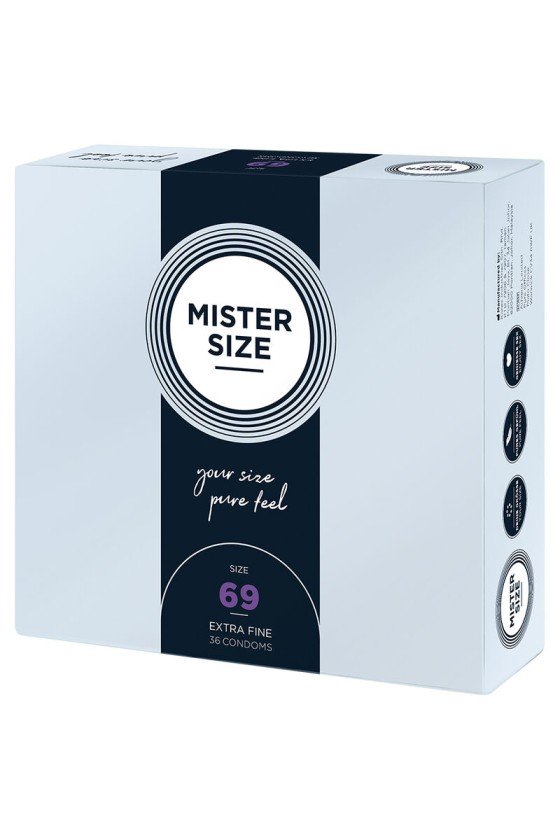 MISTER SIZE - PRESERVATIVOS TALLA XXXL 69 MM (36 UNIDADES)