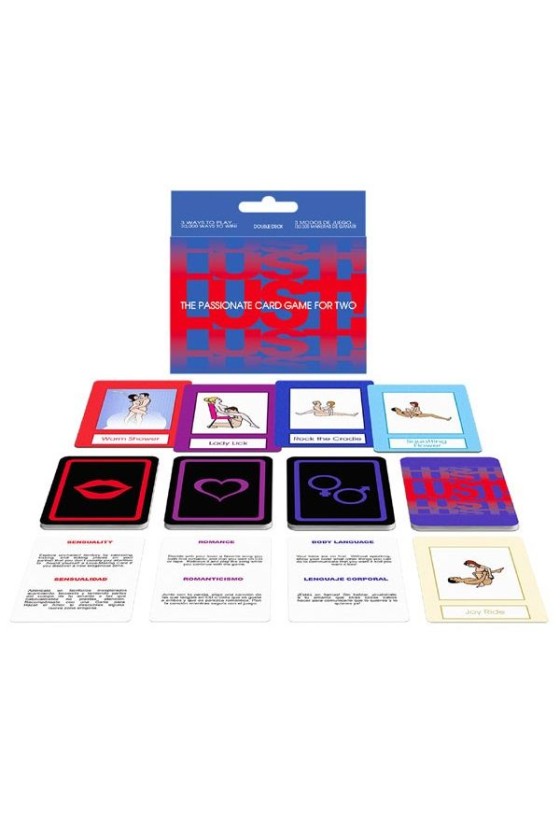 KHEPER GAMES - LUST THE PASSIONATE CARD GAME. EN, ES