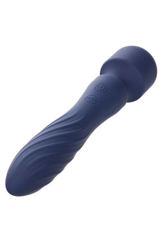 CALEXOTICS - CHARISMA MYSTIQUE MASSAGER DOPPELMOTOR 12 FUNKTIONEN 20,5 CM X 4,5 CM LILA