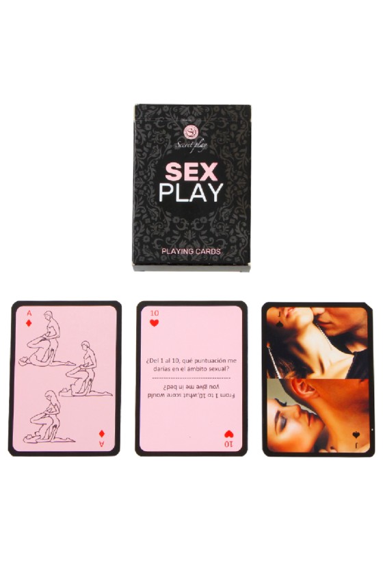 SECRETPLAY - CARTE DA GIOCO SEX PLAY (ES/EN)